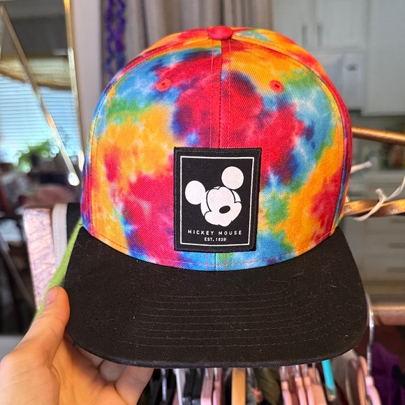 Neff Accessories - SOLD Mickey Mouse Tie-Dye Cap Neff Disney collab